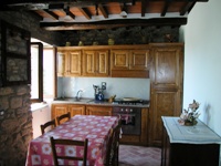 BORGO LE 4 STAGIONI - CORTONA - SALON ET CUISINE